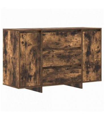 vidaXL Sideboard Smoked Oak 120 x 41 x 75 cm Engineered Wood — V0671994130