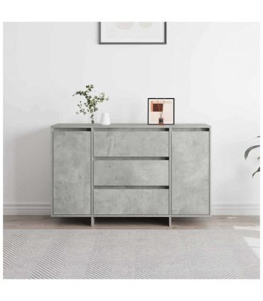 vidaXL Sideboard Concrete Grey 120 x 41 x 75 cm Engineered Wood — V0671994132