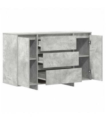 vidaXL Sideboard Concrete Grey 120 x 41 x 75 cm Engineered Wood — V0671994132