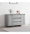 vidaXL Sideboard Grey Sonoma 120 x 41 x 75 cm Engineered Wood — V0671994133