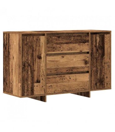 vidaXL Sideboard with Drawer Old Wood 120 x 41 x 75 cm Engineered Wood