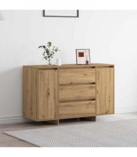 vidaXL Sideboard Artisan Oak 120 x 41 x 75 cm Engineered Wood — V0671994137