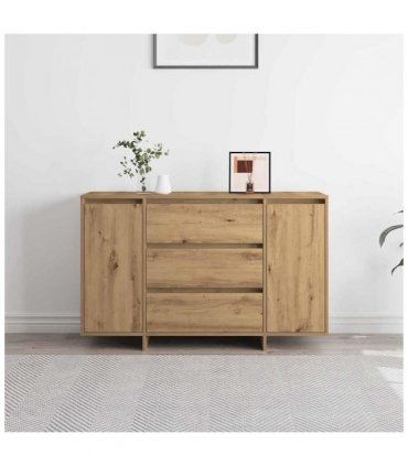 vidaXL Sideboard Artisan Oak 120 x 41 x 75 cm Engineered Wood — V0671994137