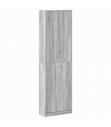 vidaXL Wardrobe with Door Grey Sonoma 55 x 25 x 189 cm Engineered Wood