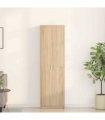 vidaXL Wardrobe with Shelf Sonoma Oak 55 x 25 x 189 cm Engineered Wood