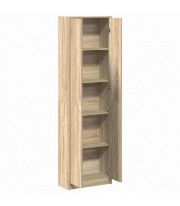 vidaXL Wardrobe with Shelf Sonoma Oak 55 x 25 x 189 cm Engineered Wood