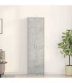 vidaXL Wardrobe Concrete Grey 55 x 25 x 189 cm Engineered Wood