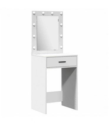 vidaXL Dressing Table 2 pcs White 50 x 41 x 135 cm Engineered wood