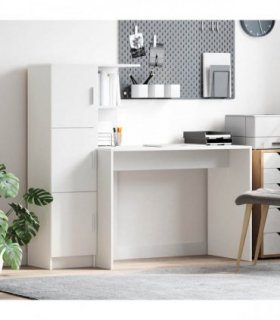 vidaXL Desk 2 pcs White — V0671995816