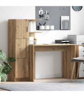 vidaXL Desk 2 pcs Artisan Oak — V0671995818