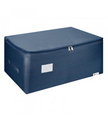 Storage Bags Organiser 105L Blue 600D Oxford fabric 3pk - 105lt Underbed