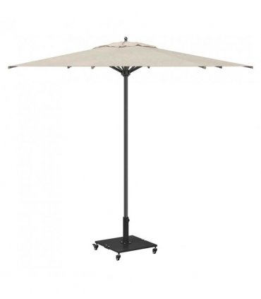 vidaXL Parasol Base Black 45 x 45 x 31.5 cm — Model: with wheels