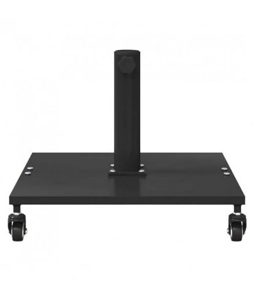 vidaXL Parasol Base Black 45 x 45 x 31.5 cm — Model: with wheels