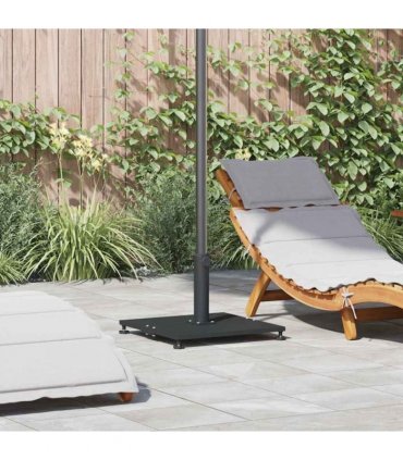 vidaXL Parasol Base Black 45 x 45 x 31 cm — Model: without wheels