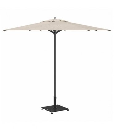 vidaXL Parasol Base Black 45 x 45 x 31 cm — Model: without wheels