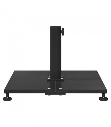 vidaXL Parasol Base Black 45 x 45 x 31 cm — Model: without wheels