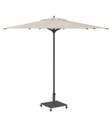 vidaXL Parasol Base Dark Grey 45 x 45 x 31.5 cm — Model: with wheels