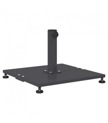 vidaXL Parasol Base Dark Grey 45 x 45 x 31 cm — Model: without wheels