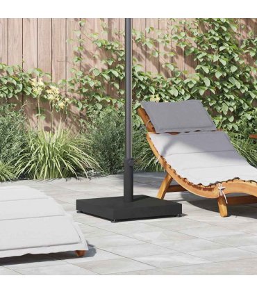 vidaXL Parasol Base Black 45 x 45 x 31.5 cm — Model: without wheels