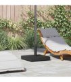 vidaXL Parasol Base Black 45 x 45 x 31.5 cm — Model: without wheels