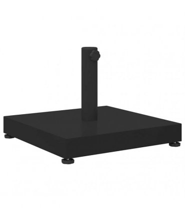 vidaXL Parasol Base Black 45 x 45 x 31.5 cm — Model: without wheels