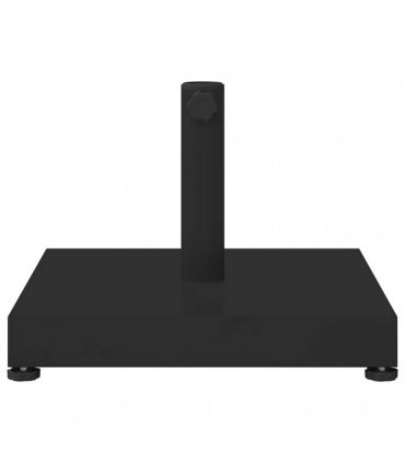 vidaXL Parasol Base Black 45 x 45 x 31.5 cm — Model: without wheels
