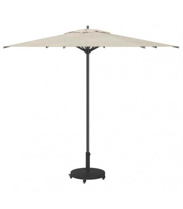 vidaXL Parasol Base Black 48 x 48 x 32 cm — Model: with wheels