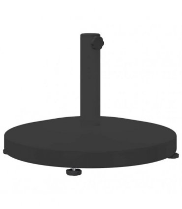 vidaXL Parasol Base Black 48 x 48 x 32 cm — Model: without wheels