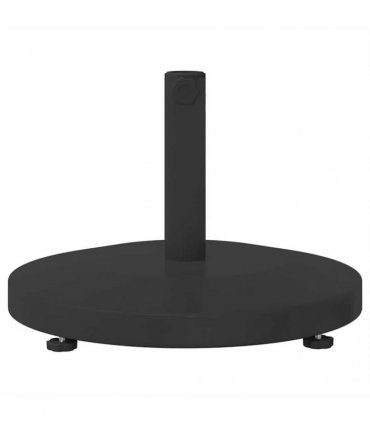 vidaXL Parasol Base Black 48 x 48 x 32 cm — Model: without wheels