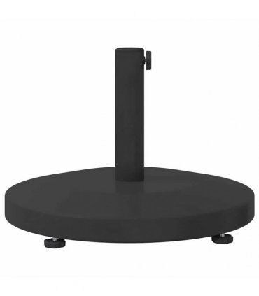 vidaXL Parasol Base Black 48 x 48 x 32 cm — Model: without wheels