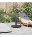 vidaXL Parasol Base Dark Grey 48 x 48 x 32 cm — Model: without wheels