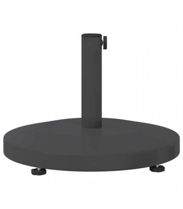 vidaXL Parasol Base Dark Grey 48 x 48 x 32 cm — Model: without wheels
