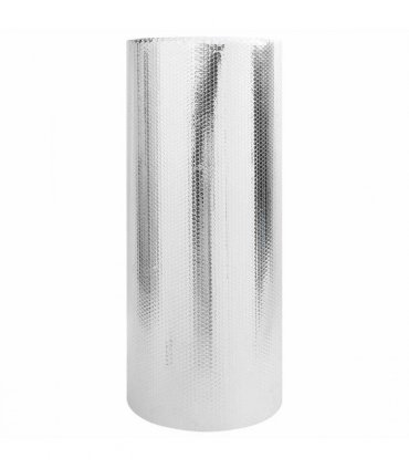 vidaXL Radiator Heat Reflector Silver 15 x 1 m Polyethylene — Size: 1 x 15 m
