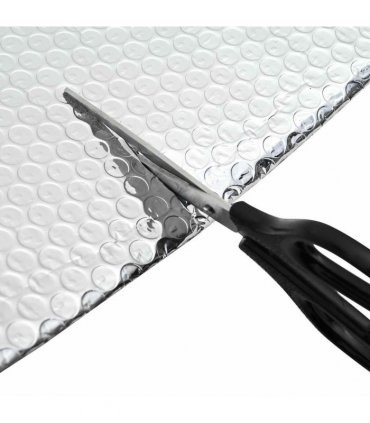 vidaXL Radiator Heat Reflector Silver 15 x 1 m Polyethylene — Size: 1 x 15 m
