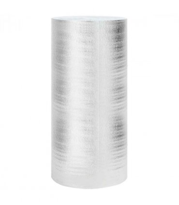 vidaXL Radiator Heat Reflector Silver 5 x 1 m Polyethylene — Size: 1 x 5 m — V0671999509
