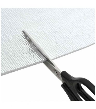vidaXL Radiator Heat Reflector Silver 25 x 1 m Polyethylene — Size: 1 x 25 m