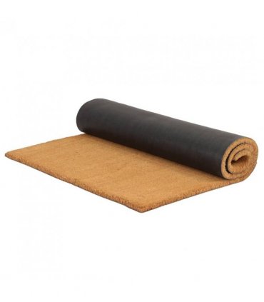 vidaXL Door Mat Natural 80x100 cm Tufted Coir — Size: 80 x 100 cm