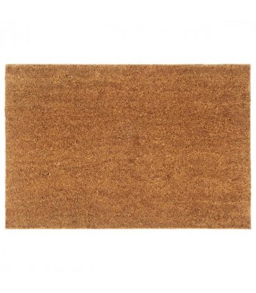 vidaXL Door Mat Natural 60x90 cm Tufted Coir — Size: 60 x 90 cm