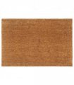 vidaXL Door Mat Natural 60x90 cm Tufted Coir — Size: 60 x 90 cm