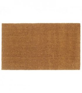 vidaXL Door Mat Natural 90x150 cm Tufted Coir — Size: 90 x 150 cm