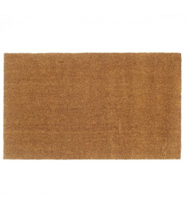 vidaXL Door Mat Natural 90x150 cm Tufted Coir — Size: 90 x 150 cm