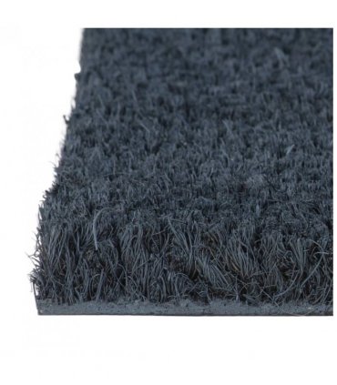 vidaXL Door Mat Dark Grey 50x80 cm Tufted Coir — Size: 50 x 80 cm