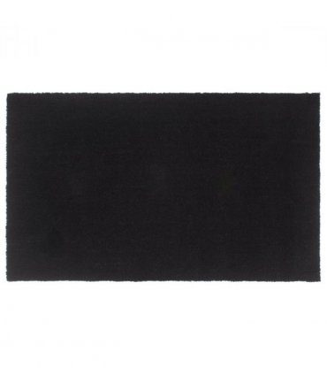 vidaXL Door Mat Black 90x150 cm Tufted Coir — Size: 90 x 150 cm