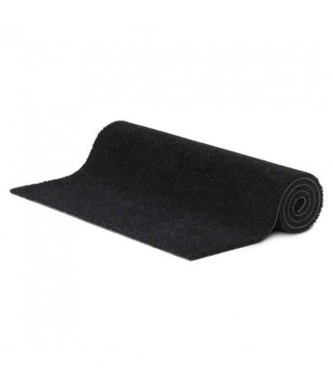 vidaXL Door Mat Black 90x150 cm Tufted Coir — Size: 90 x 150 cm