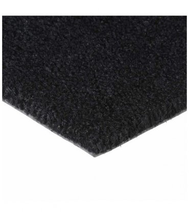 vidaXL Door Mat Black 90x150 cm Tufted Coir — Size: 90 x 150 cm