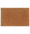 vidaXL Door Mat Natural 65x100 cm Tufted Coir — Size: 65 x 100 cm
