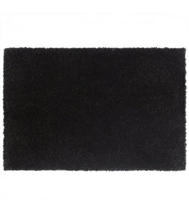 vidaXL Door Mat Black 40x60 cm Tufted Coir — Size: 40 x 60 cm