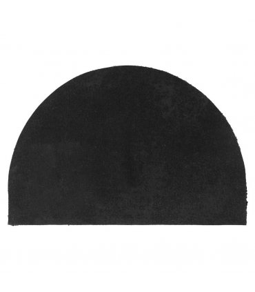 vidaXL Door Mat | Black | Coir | Small | Non-slip | Door Mat | Farmhouse — Size: 40 x 60 cm