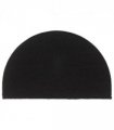 vidaXL Door Mat | Black | Coir | 50x80 cm | Foldable | Door Mat | Crescent — Size: 50 x 80 cm