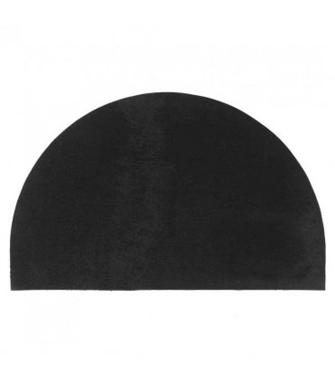 vidaXL Door Mat | Black | Coir | 50x80 cm | Foldable | Door Mat | Crescent — Size: 50 x 80 cm